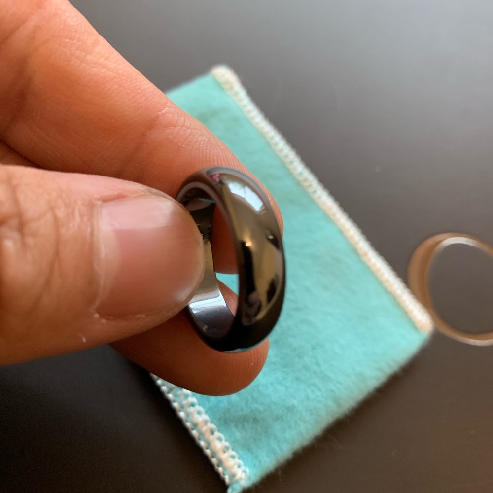 Men’s Rings Black Chrome Finish